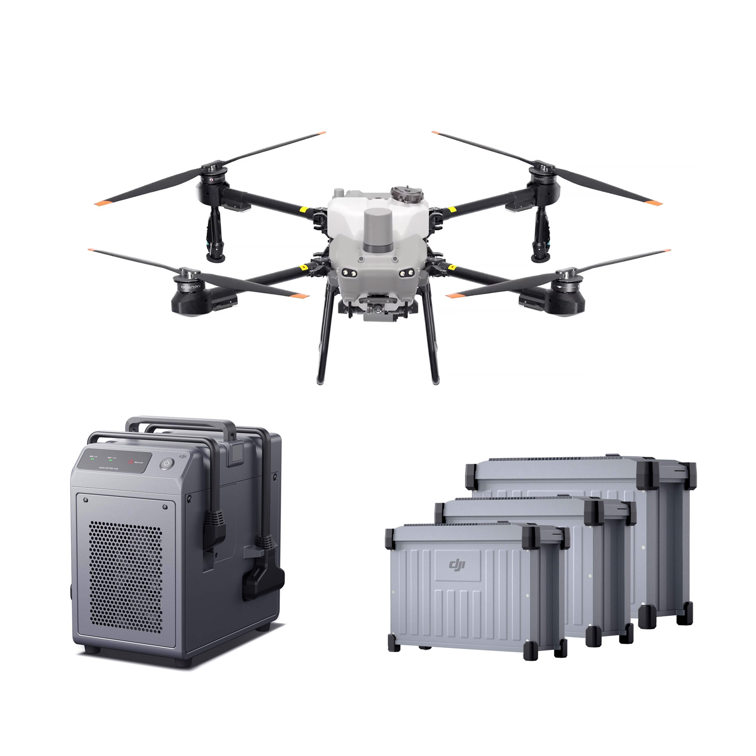 Kit T25P — Drone + 3x Baterias + Carregador Inteligente