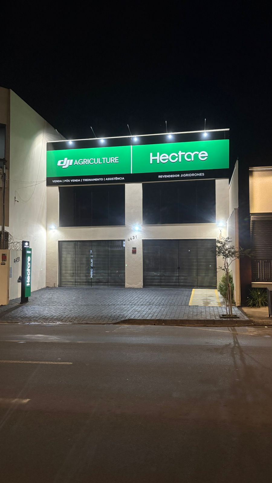Fachada da loja Hectare em Uberlândia - MG